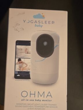 Yogasleep Baby OHMA All-in-One Baby Monitor in White